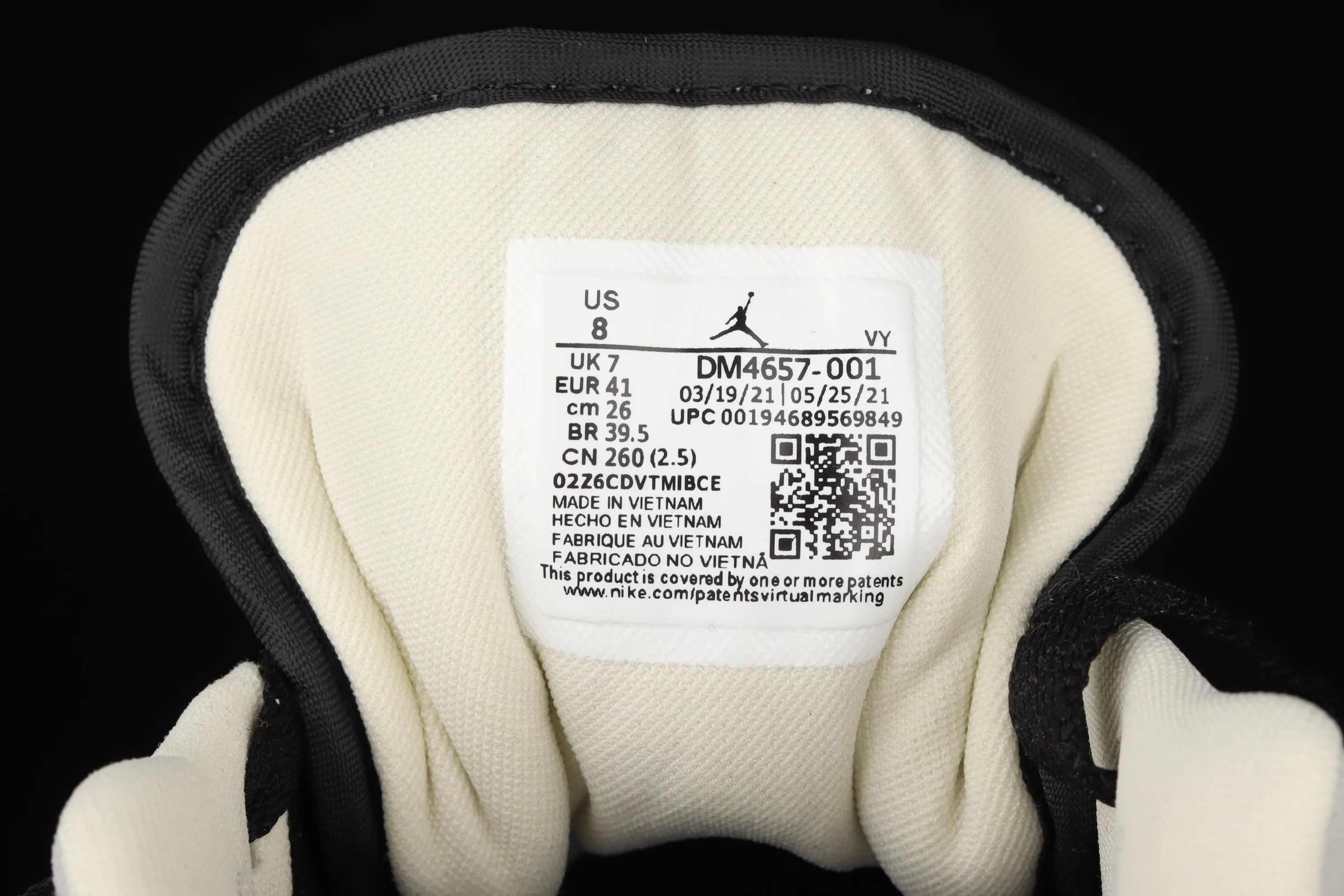 All categories Air Jordan Jordan series basketball shoes Air Jordan 1 Low Air Jordan 1 Low AJ1 Joe 1 low-top cultural and leisure sports sneakers DM4657-001